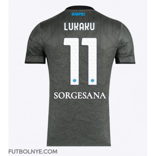 Camiseta SSC Napoli Romelu Lukaku #11 Tercera Equipación 2024-25 manga corta